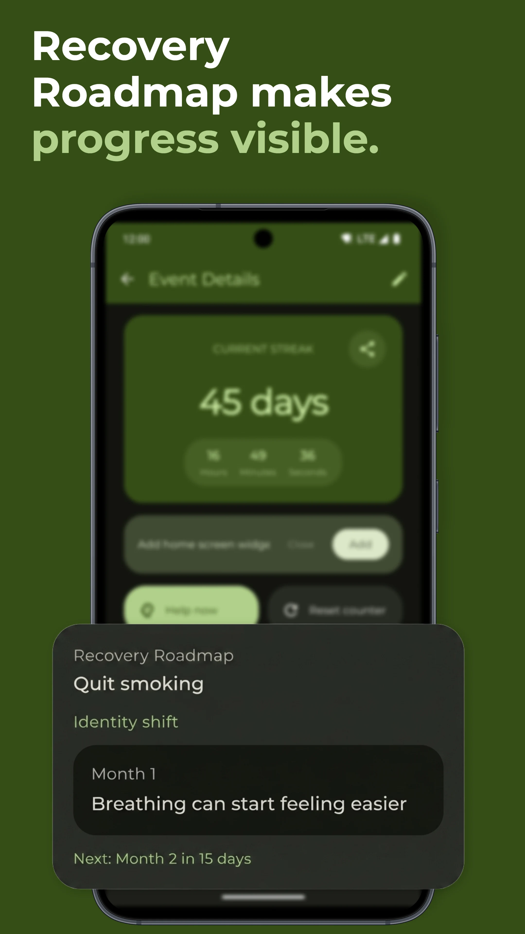 DayHold - Bad Habit Breaker screenshot